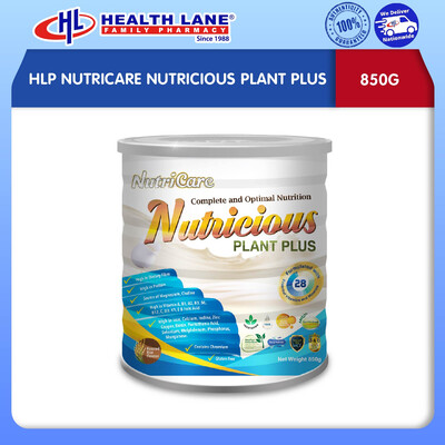 HLP NUTRICARE NUTRICIOUS PLANT PLUS (850G)